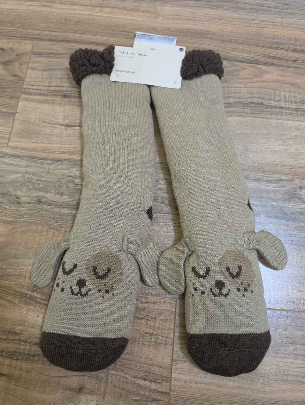 New Dog with long ears Women'secret Winter Socks